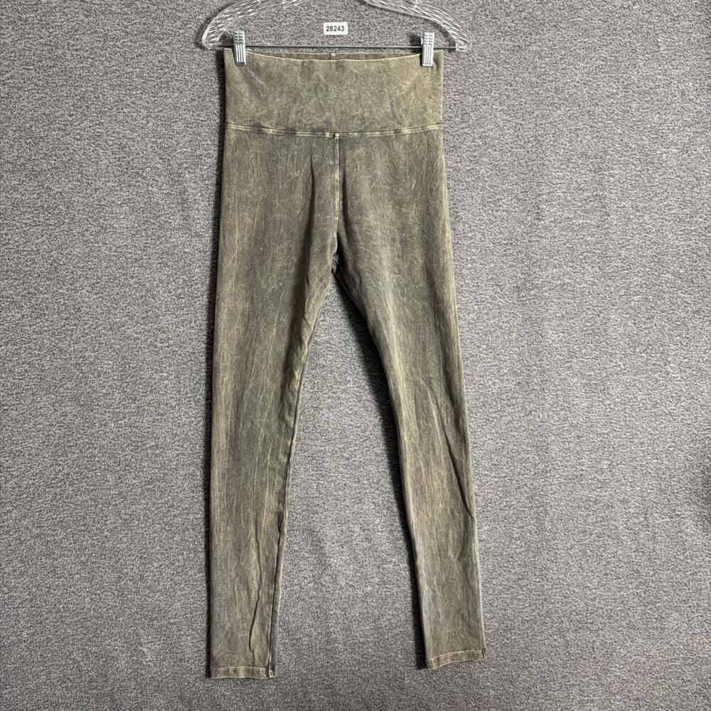 Hardtail ForeverWomen's Medium Foldover Pull On Y2K Acid Wash Skinny Pants